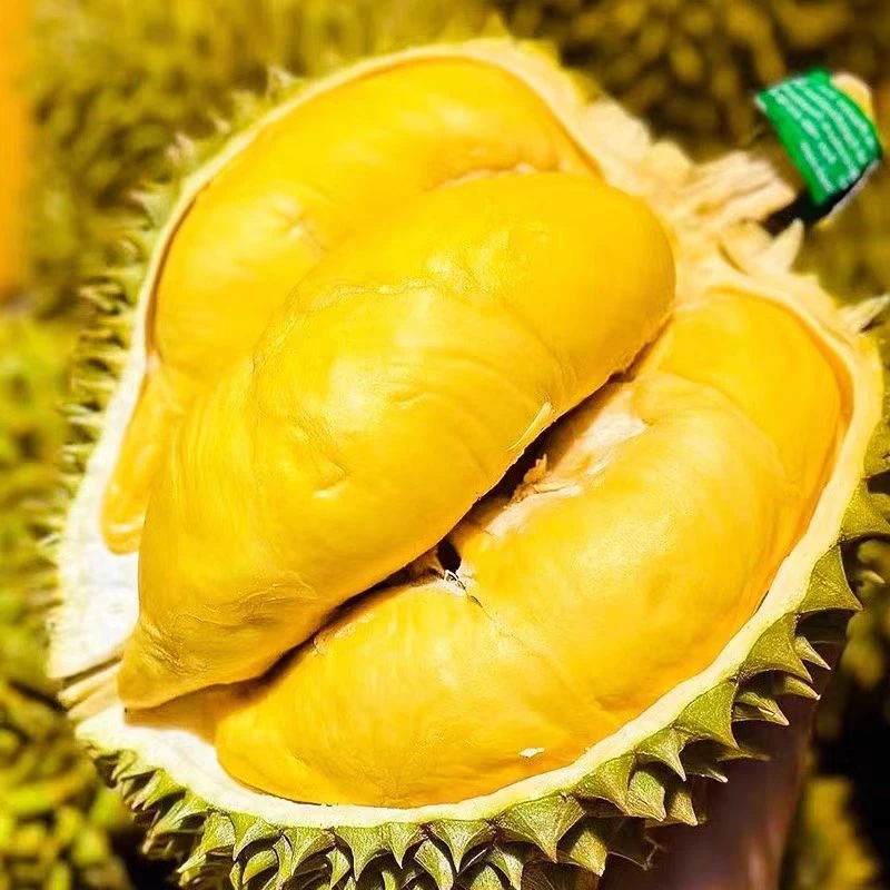 A级金枕榴莲现开2斤大黄肉