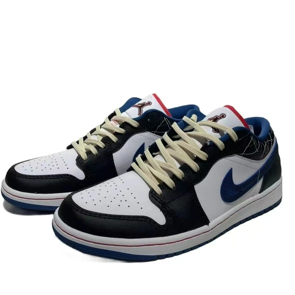 NIKE AIR JORDAN 1 LOW SE男子低帮高达休闲板鞋FV3622-141黑白