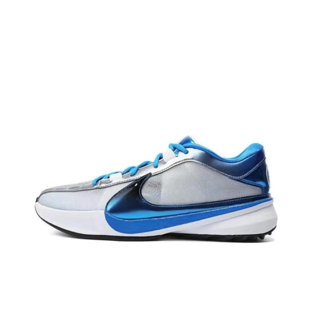 Nike ZOOM FREAK 5 EP篮球鞋灰蓝色运动百搭舒适缓震DX4996-402