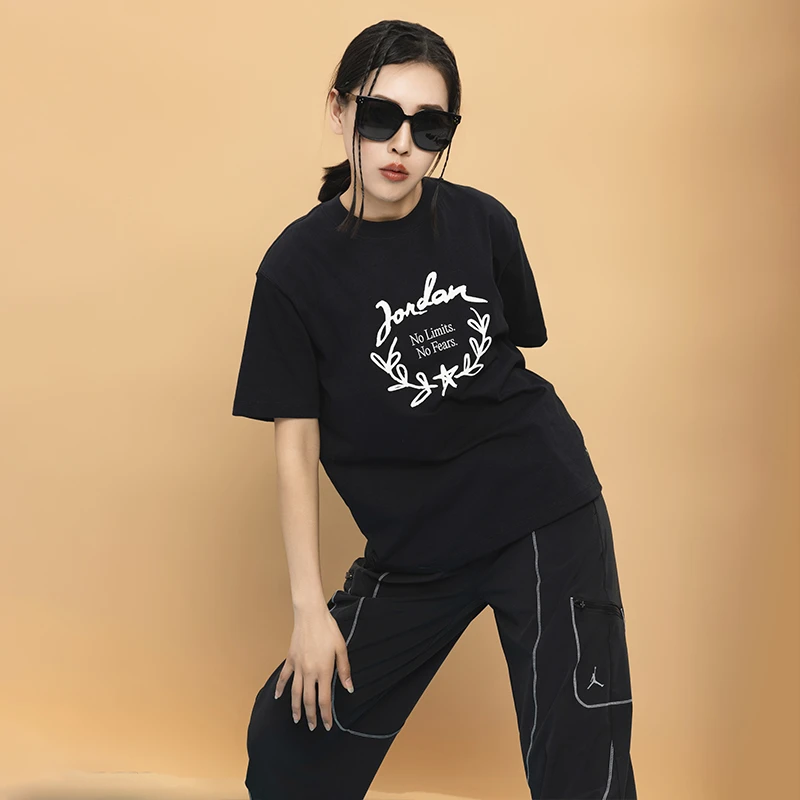 Nike耐克女子JORDAN运动休闲短袖T恤FN5755-010
