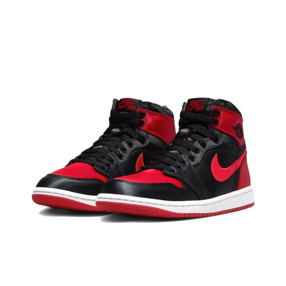 AIR JORDAN 1 OG男女黑红丝绸复古经典高帮经典休闲鞋-FD4810-061