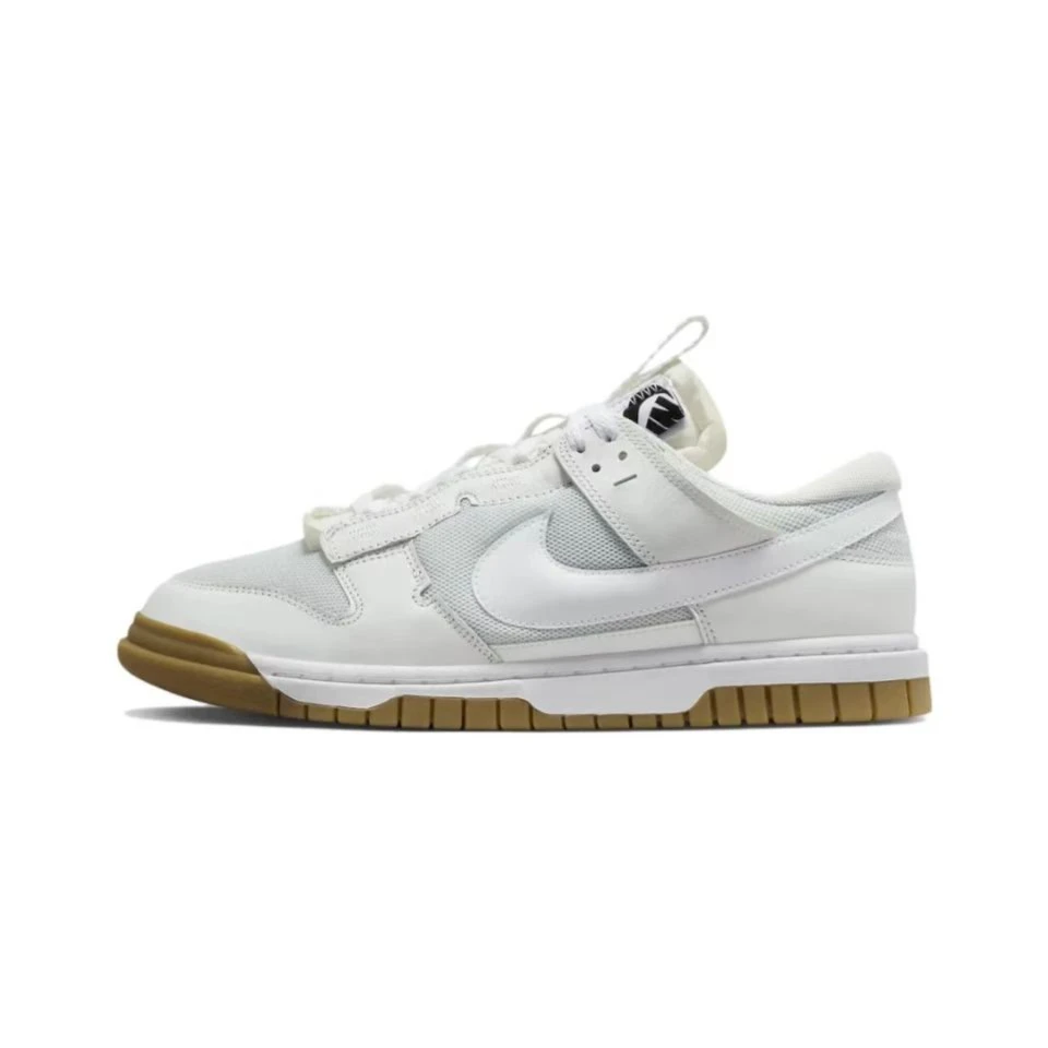 NIKE AIR DUNK 面包鞋男子低帮休闲复古纯白球鞋运动  DV0821-001