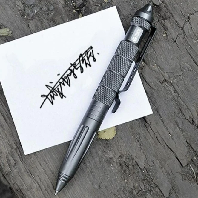 钨钢笔学生书写圆珠笔多功能车载破窗求生笔户外应急装备自救笔