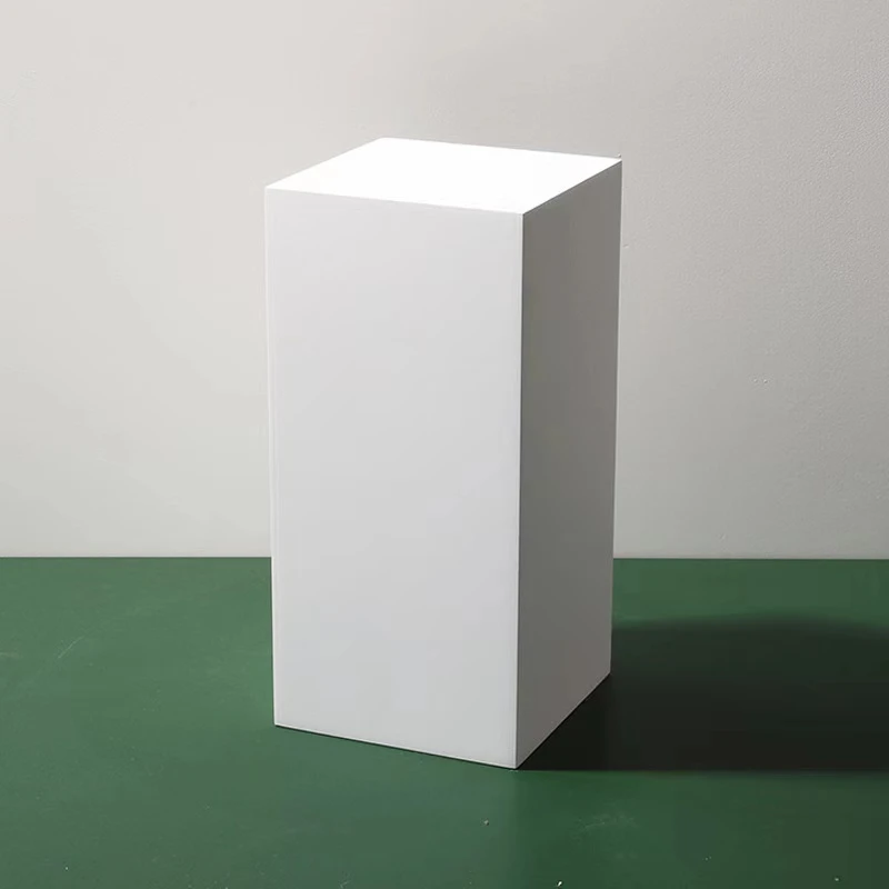 ins风高档几何体道具白色小方块正长方体盒子