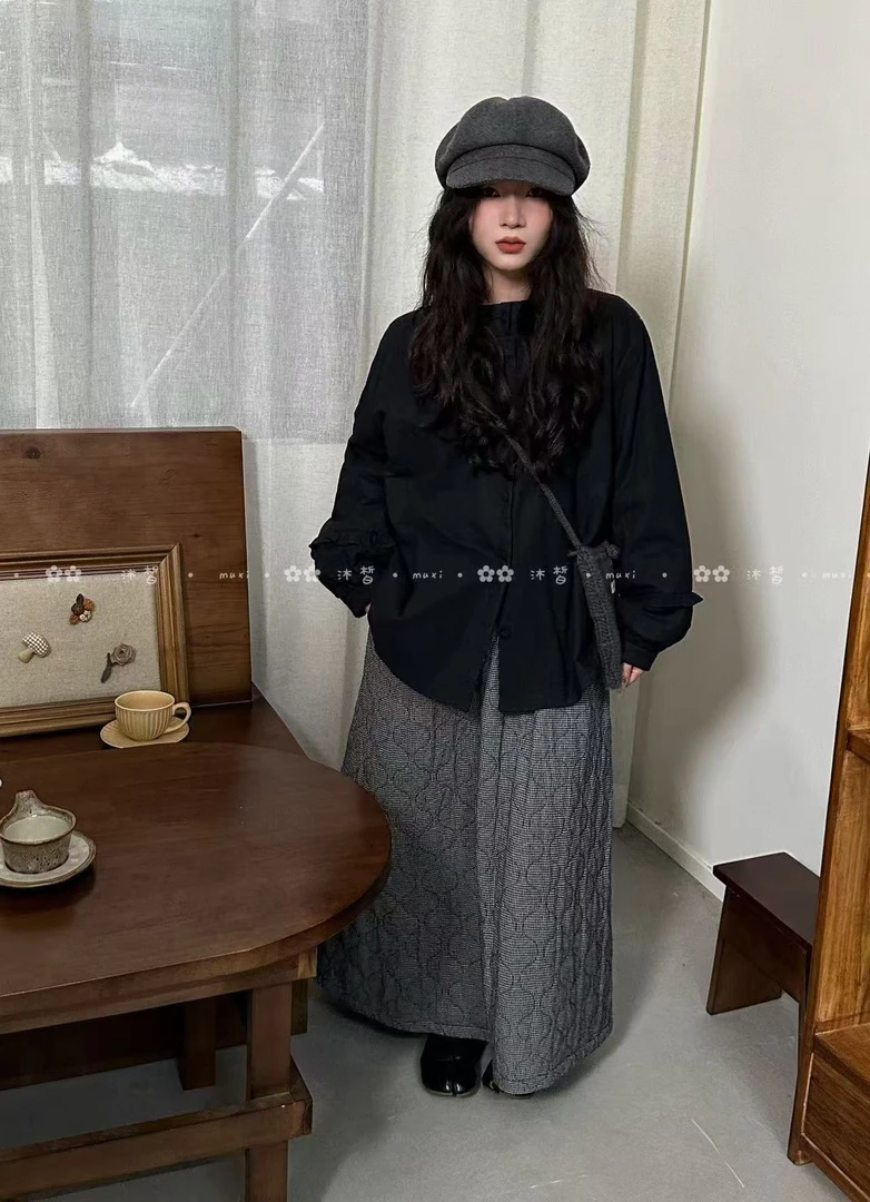 叨叨推荐款 MX#9059#棉衬衫（冬季新款）FL