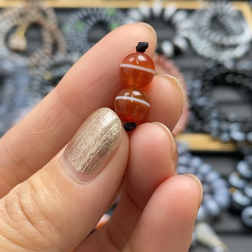 【闪购商品】玛瑙/玉髓单珠未镶嵌