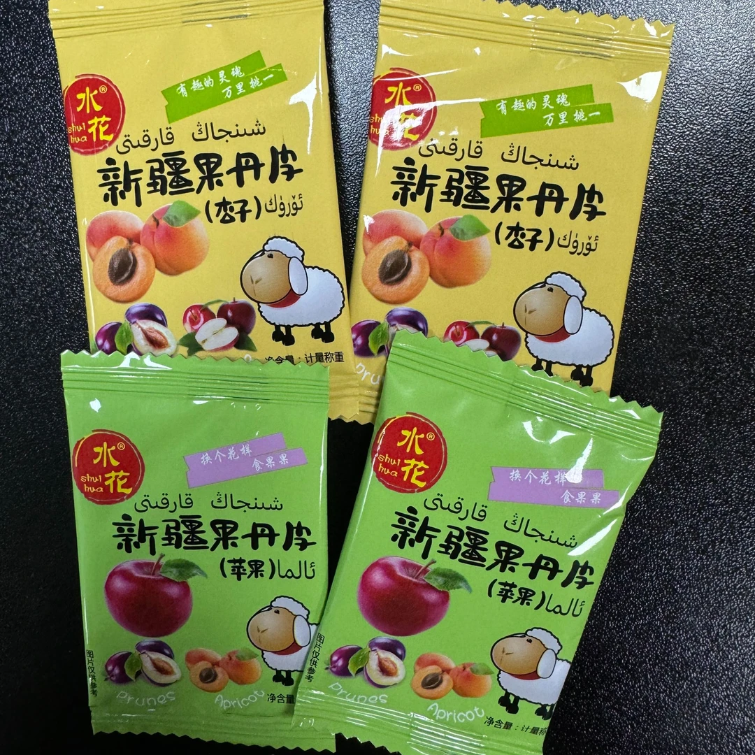 新疆果丹皮苹果/杏子无添加果干酸甜好吃250g