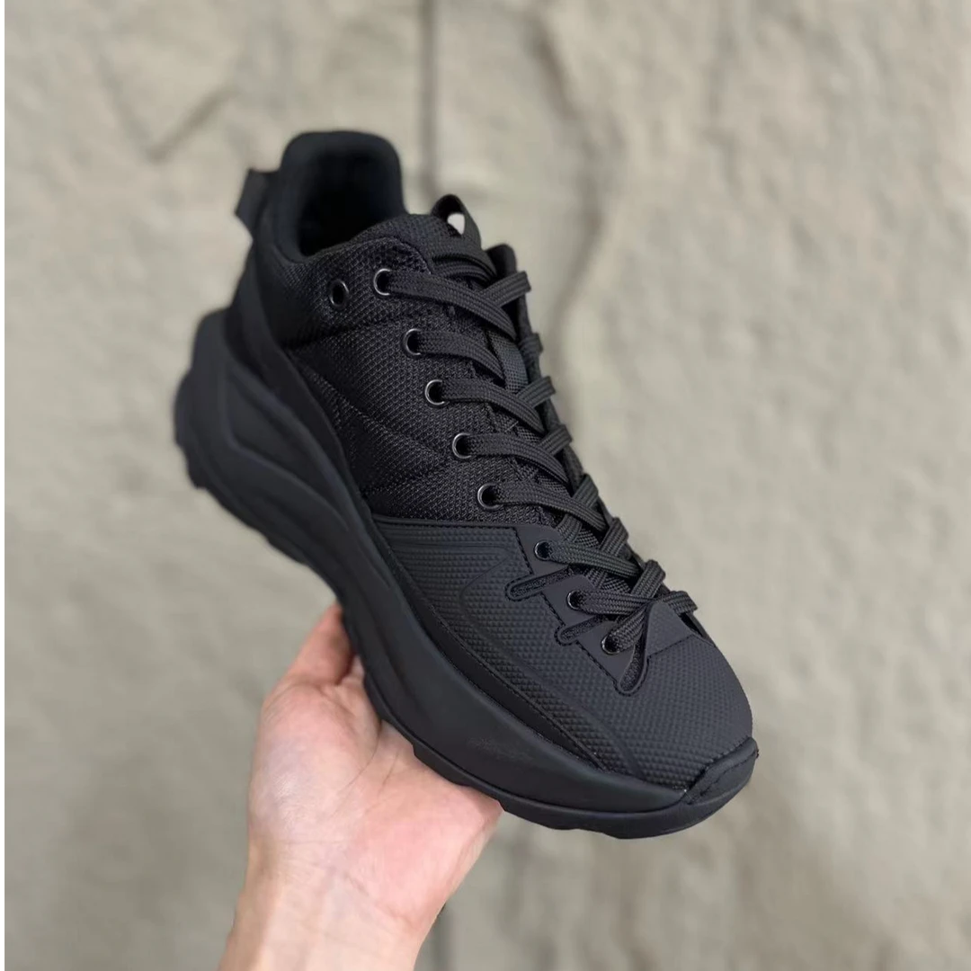 秋季时尚百搭舒适软底系带橡胶底男士休闲鞋