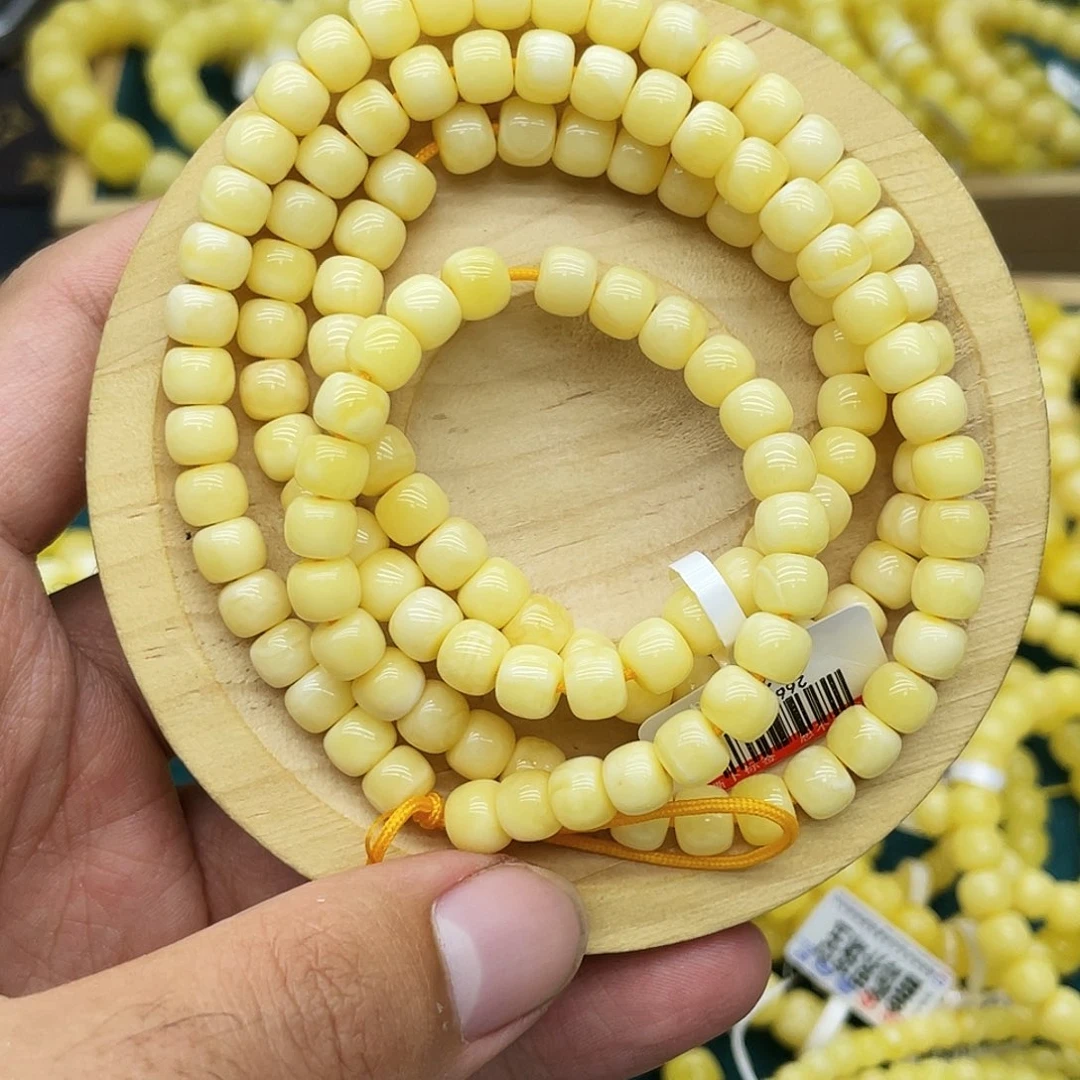 琥珀手链未镶嵌蜜蜡108