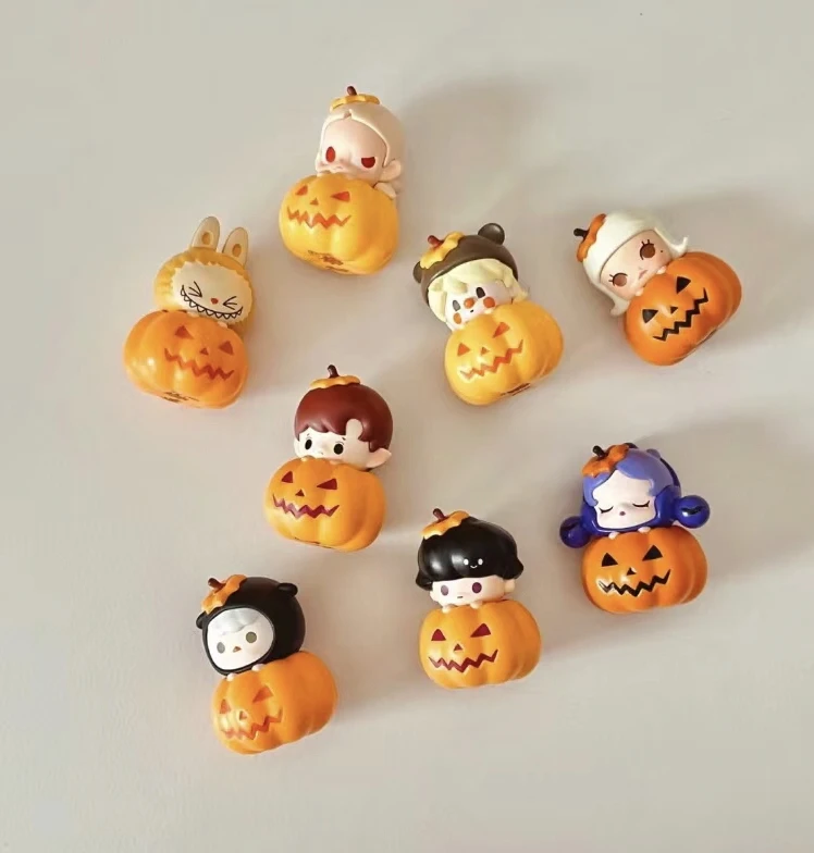 【拆盒】万圣节限定南瓜萌粒泡泡玛特南瓜万圣节萌粒POPBEAN