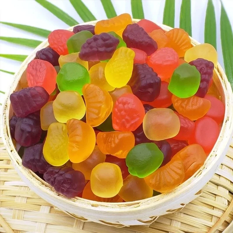 QQ糖水果味橡皮糖儿童零食软糯结婚婚庆喜糖好吃美味浓郁食用选择