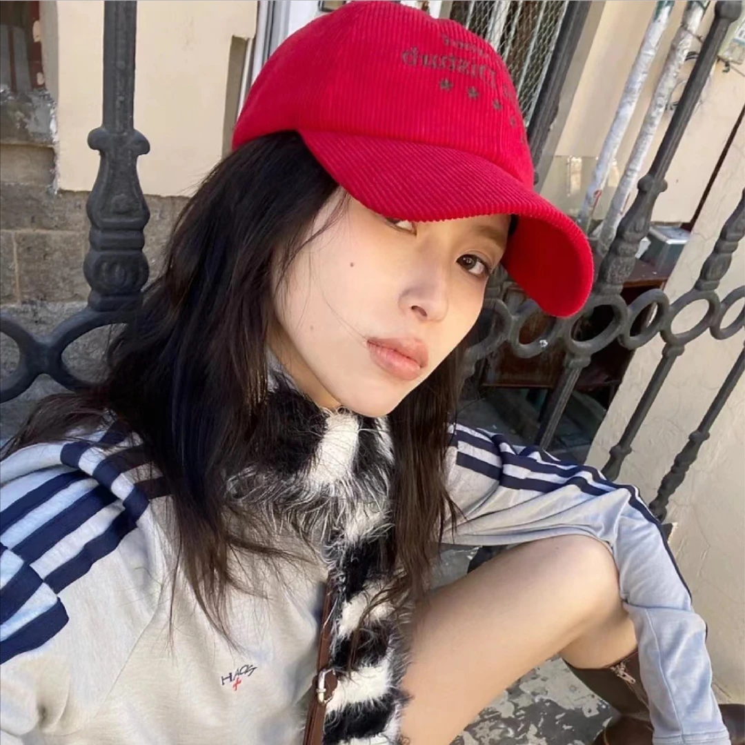 【棒球帽现货】magisaid 灯芯绒面料 刺绣 经典复古棒球帽 三色