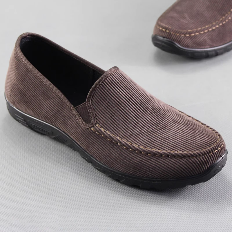 2025新款 超软老北京布鞋男士开车穿一脚蹬懒人韩版百搭透气单鞋