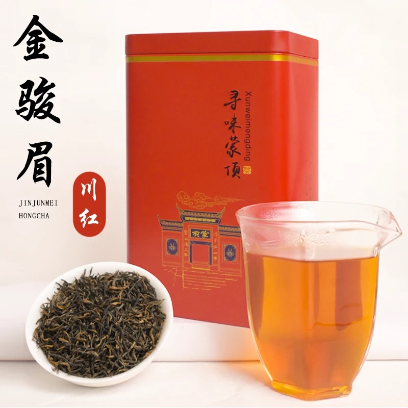 毛芙春2024蒙顶川红金骏眉/高山红茶/花果蜜香/