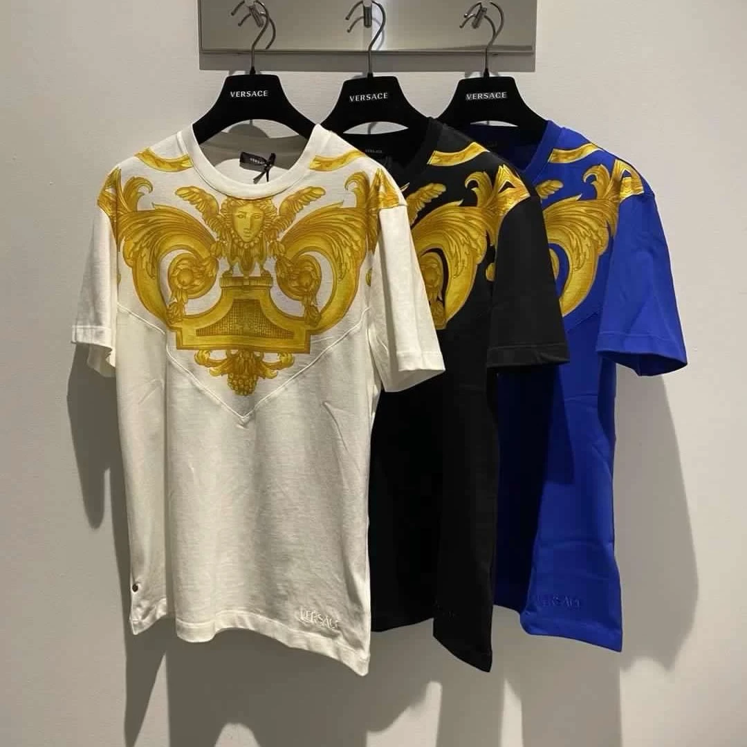 未使用 VERSACE/范思哲 男士时尚巴洛克印花短袖多色