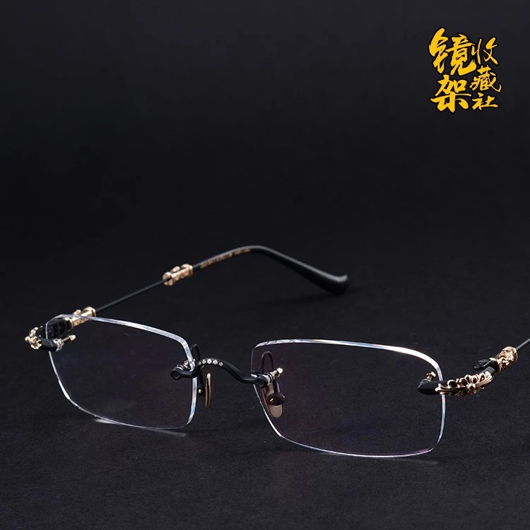 chromehearts 克罗心眼镜框女男PILLS III近视眼镜正品眼镜架时尚