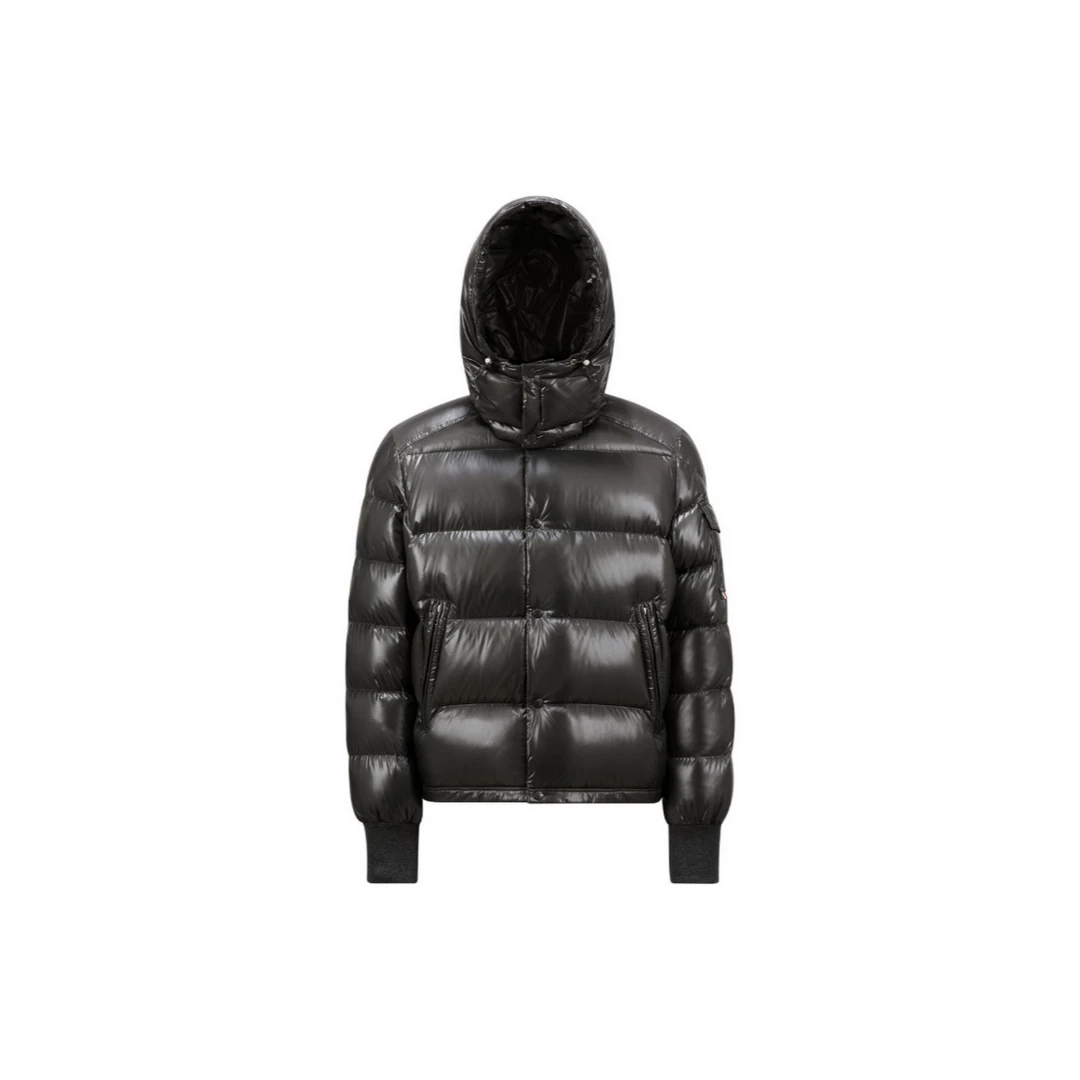 全新未使用 MONCLER 【柜17300的24新款】男士maljasset黑色羽绒服