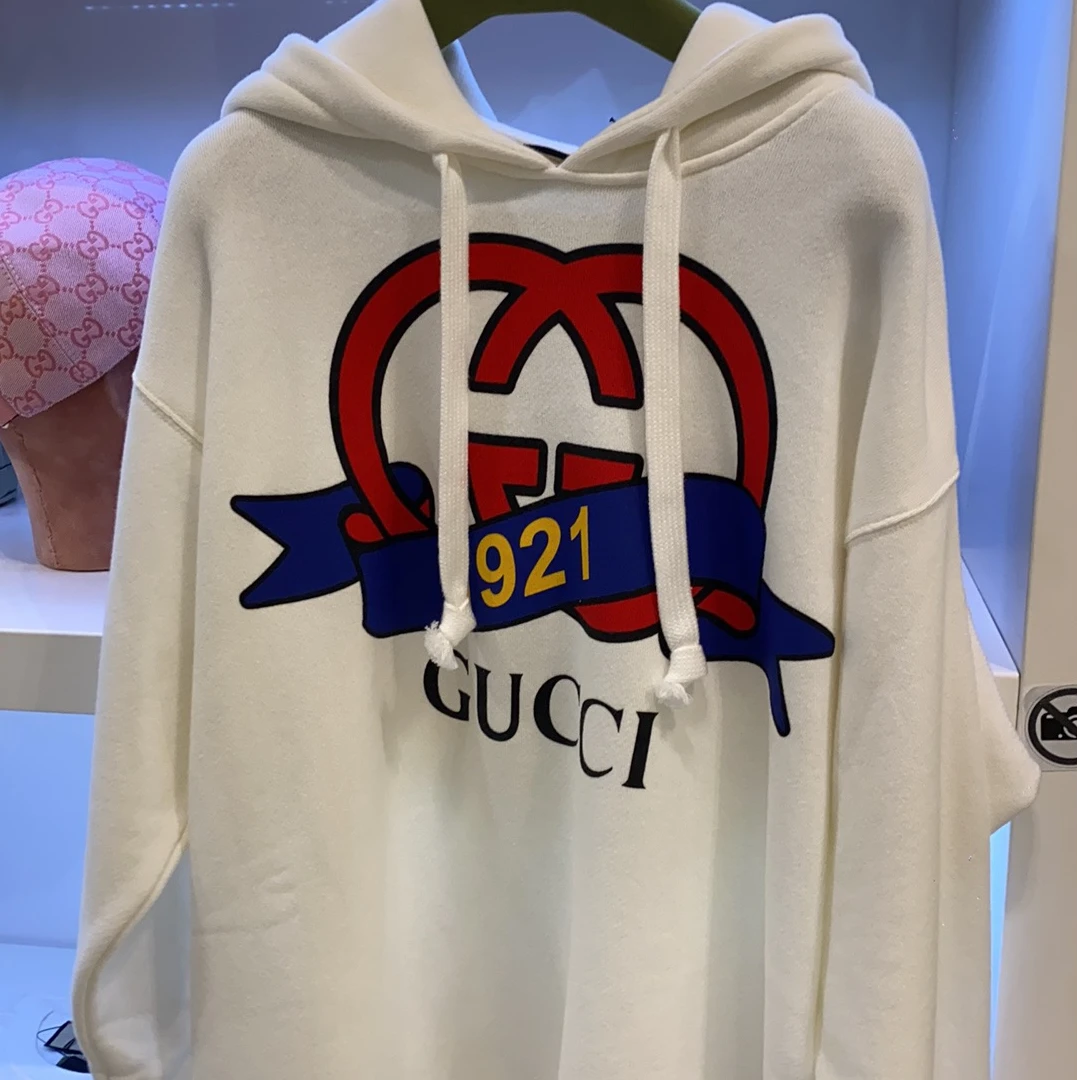 全新未使用 GUCCI/古驰 经典时尚长袖套头卫衣外套