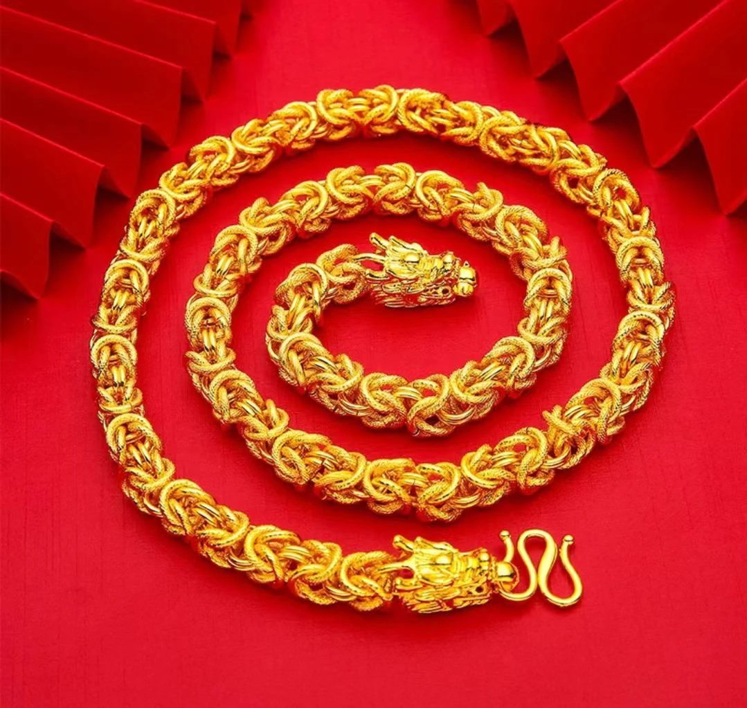 合金项链 （龙骨项链）2024新款项链霸气时尚经典个性简约潮流百搭