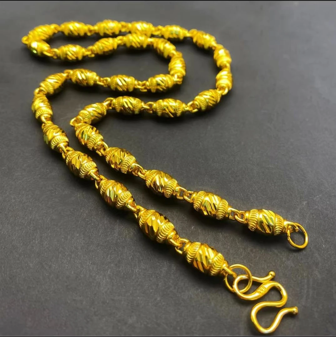 合金项链 （橄榄项链）2042新款经典百搭潮流时尚霸气个性简约