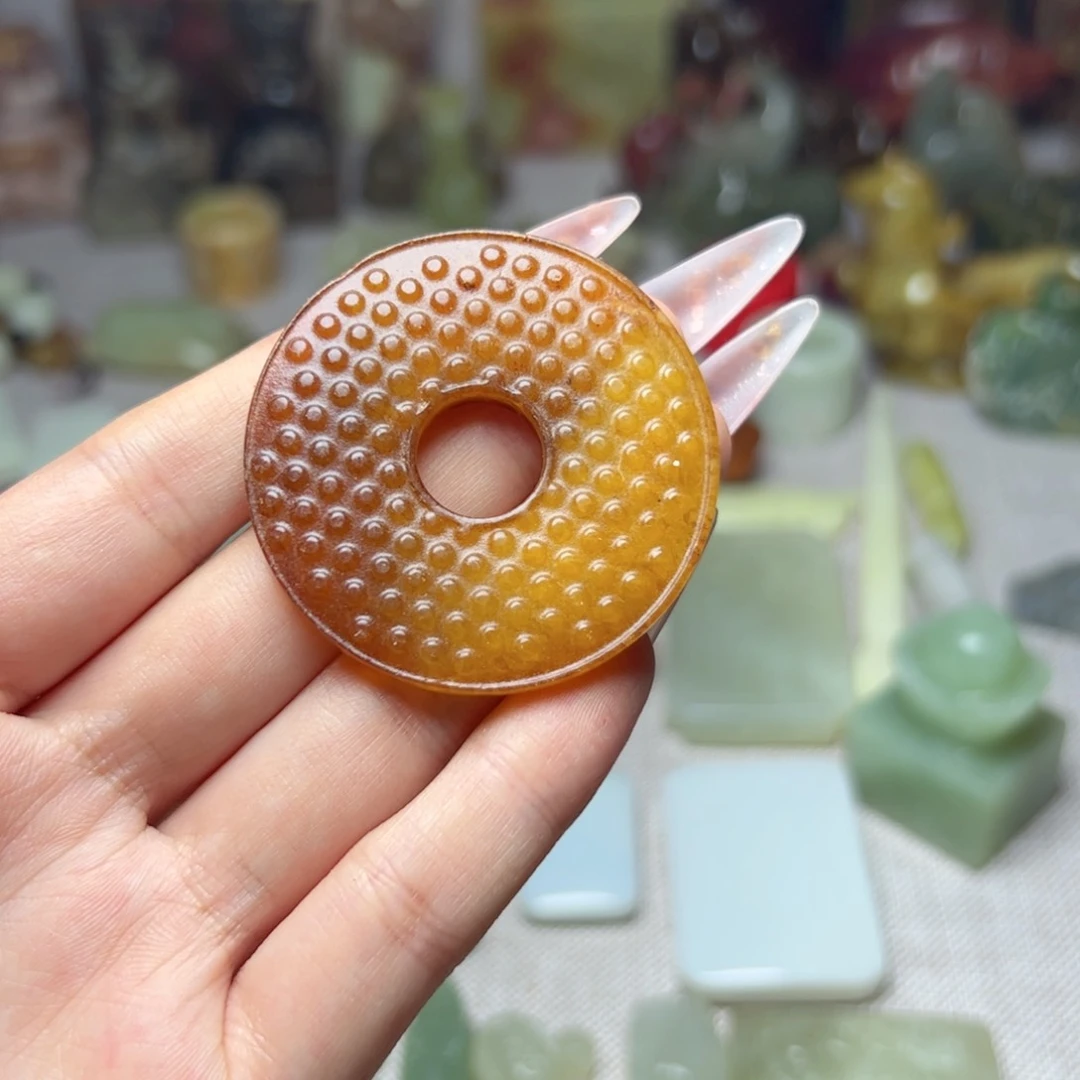 白玉菩提吊坠挂件