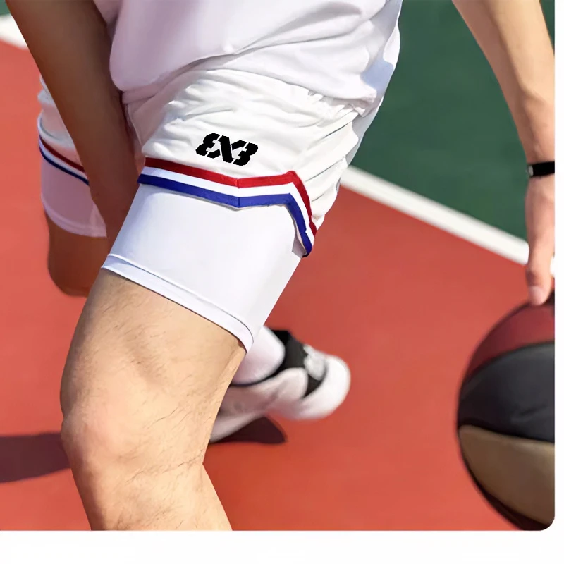 美式夏季篮球短裤男单层四分不过膝训练运动裤健身装备男