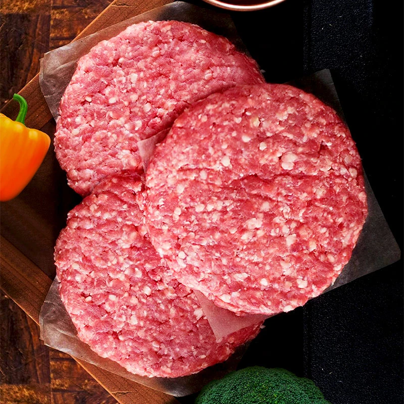 澳洲进口和牛牛肉饼20片儿童牛肉饼汉堡肉饼