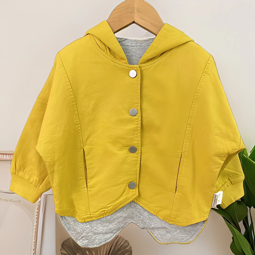 哎麻麻品质童装9011506休闲外套男童连帽时尚春秋款纯色韩版百搭