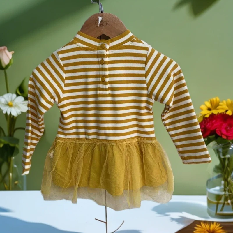 哎棉麻高品质9032165韩版女宝打底卫衣长袖秋冬百搭时尚舒适网纱