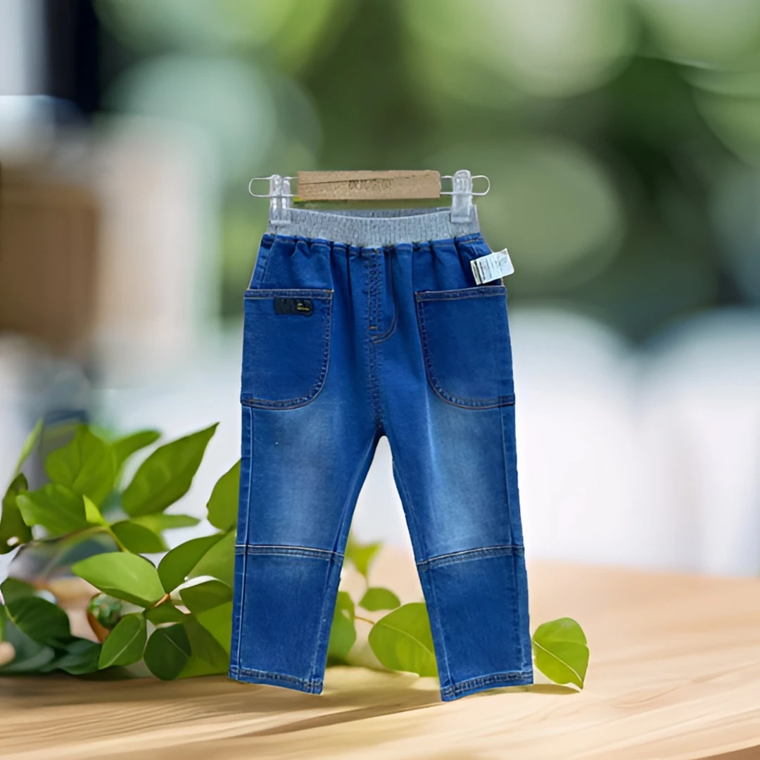 哎麻麻9011809儿童哈伦牛仔裤痞帅个性潮牌童装秋季宝宝衣服新款