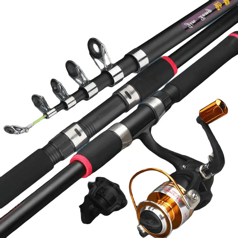 5鱼竿海竿活塞路亚远抛型 鱼竿1.8+滑轮+鱼线