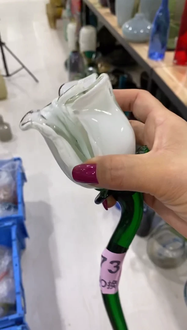 【闪购商品】琉璃花瓶摆件微瑕