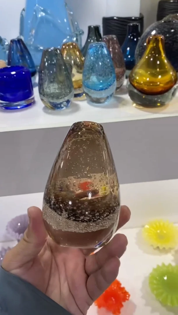 【闪购商品】慕忆家花瓶咖色