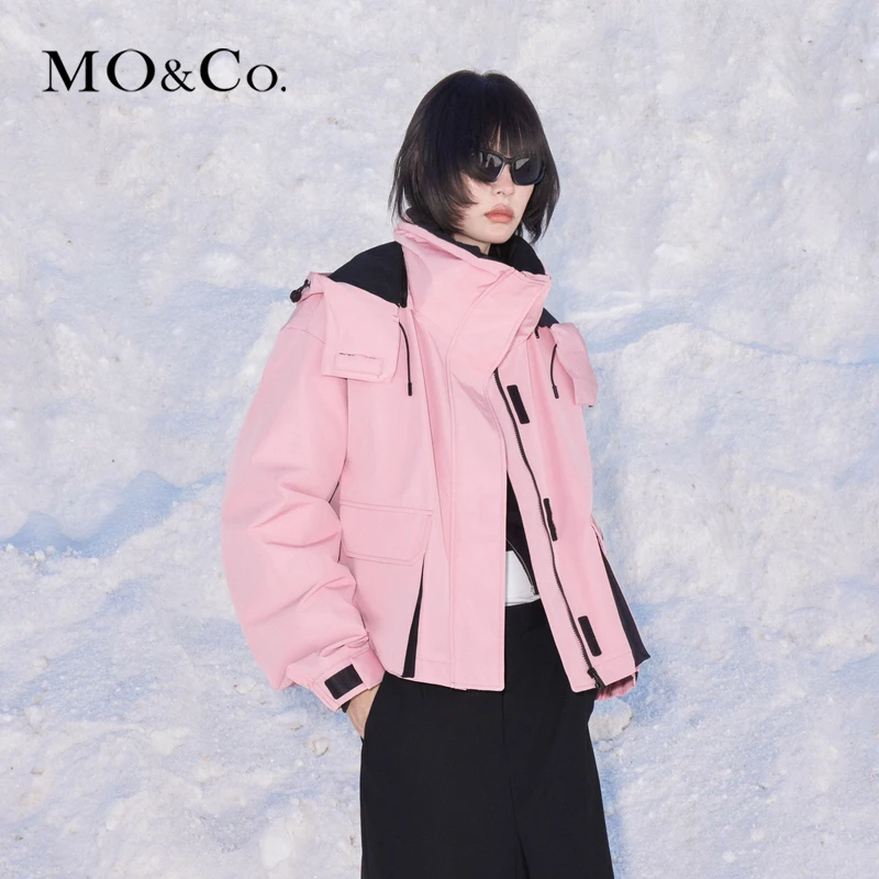 【90%鸭绒×防风防水透湿】MOCO冬防寒功能羽绒服MBC4EIN032