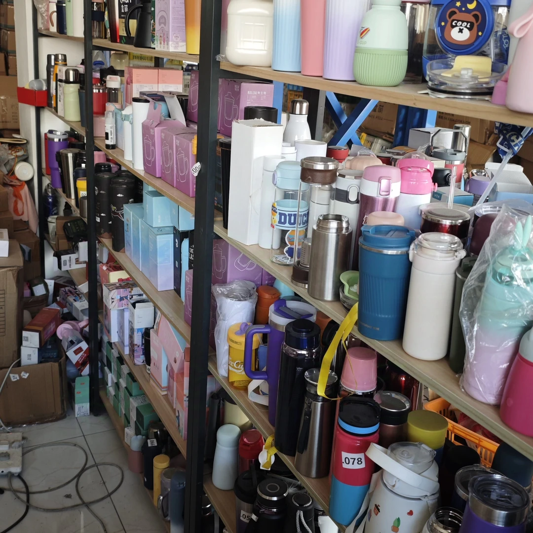 001-200品牌库存水杯成人保温杯304不锈钢学生卡通杯316网红水杯