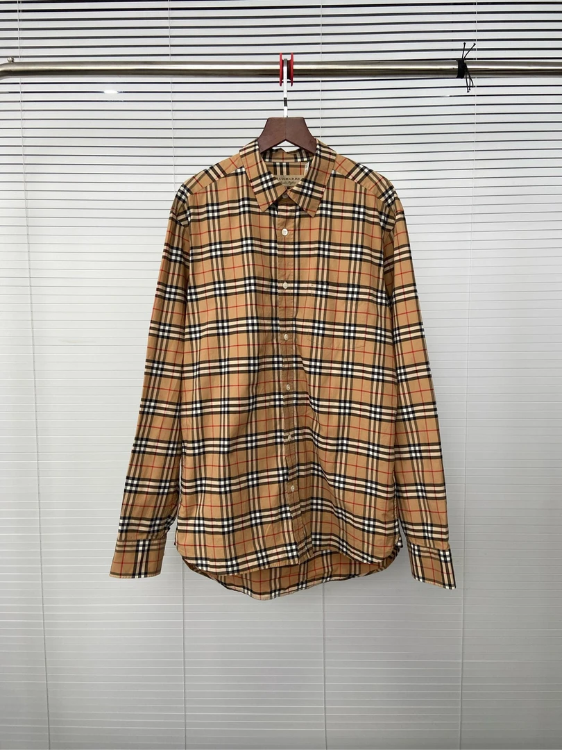 99新仅试穿/ Burberry 博柏利 格纹 衬衫/M码/工价6600/ ko700