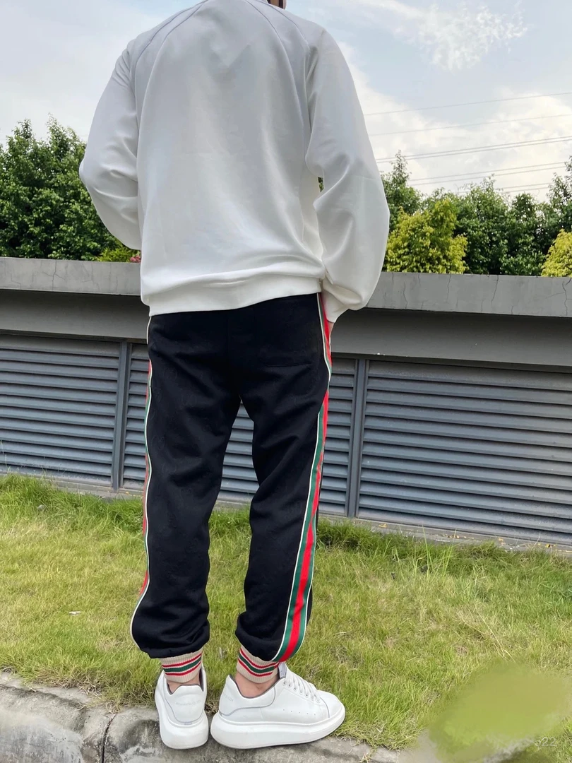 99新/GUCCI 古驰/暗纹提花满印/卫裤/XL码/公价9.8k/AW014