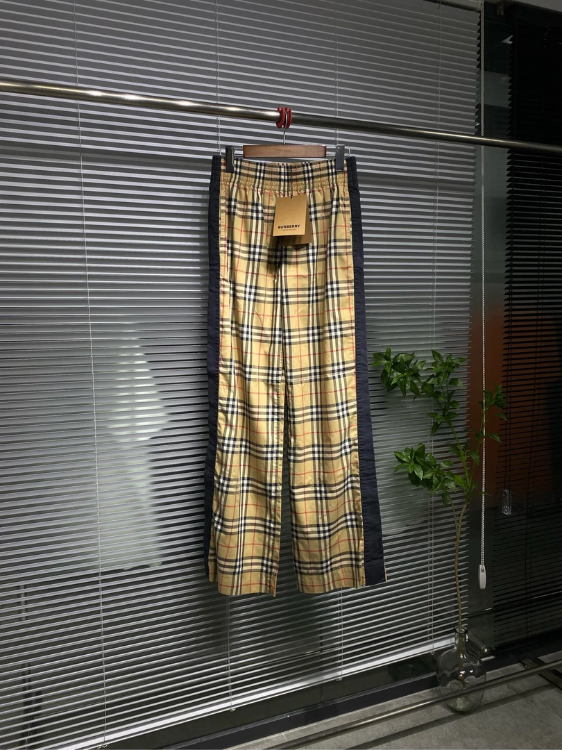 98新 Burberry 博柏利 长裤 格纹 34码 公价8850 ko1309
