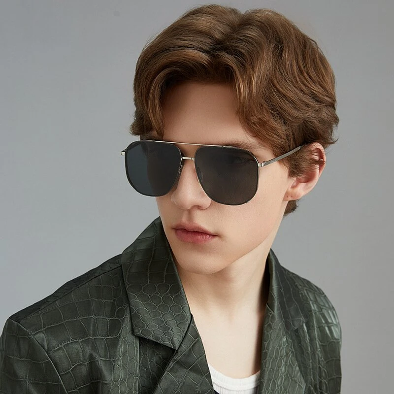 枫之路新款时尚潮流太阳镜防强光防紫外线高清镜片多边高颜值墨镜