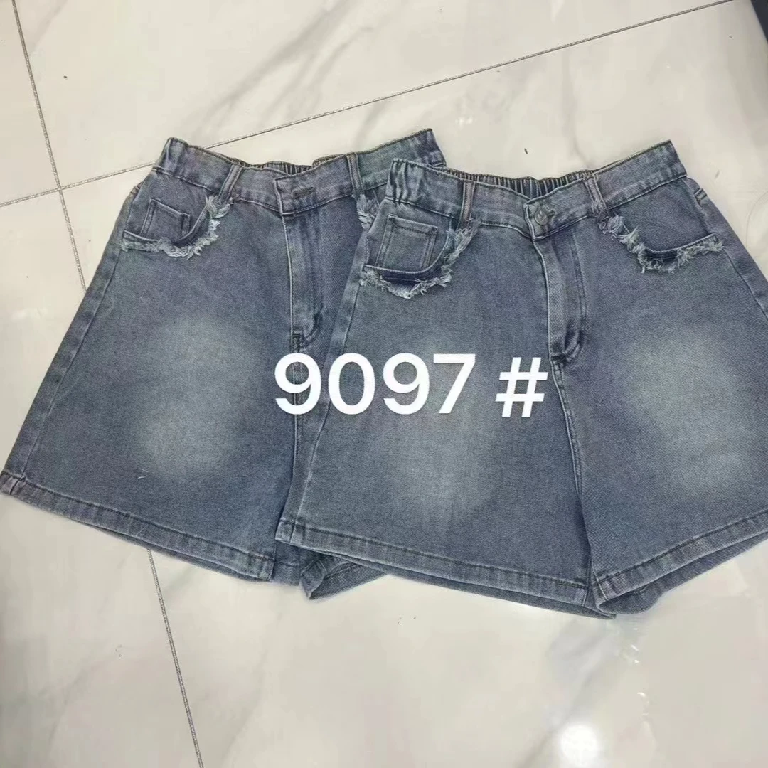 【李姑娘专属】时尚大码女装，9097，夏季新款牛仔短裤
