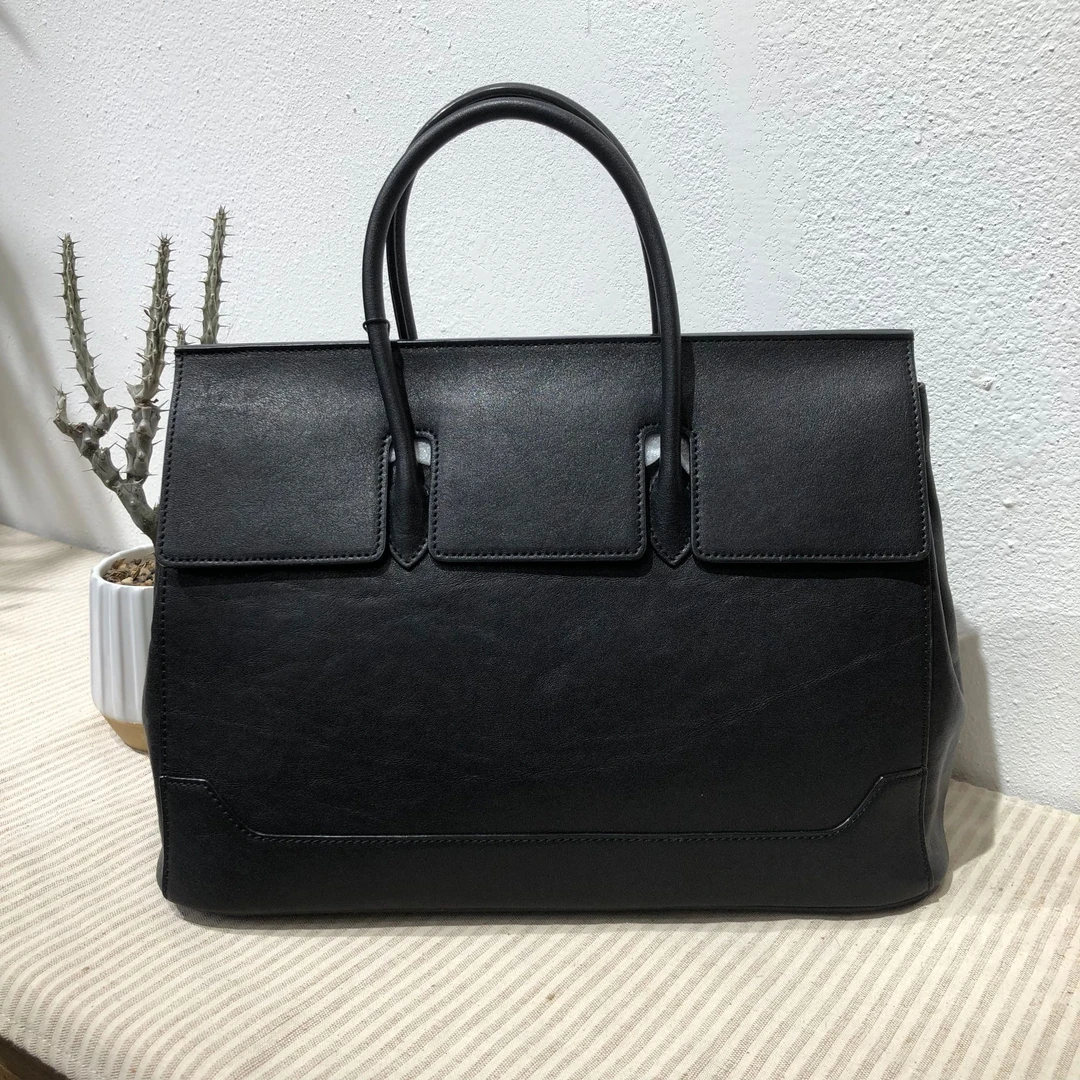 素创【椰宝】植鞣头层牛皮手提包ZR30102