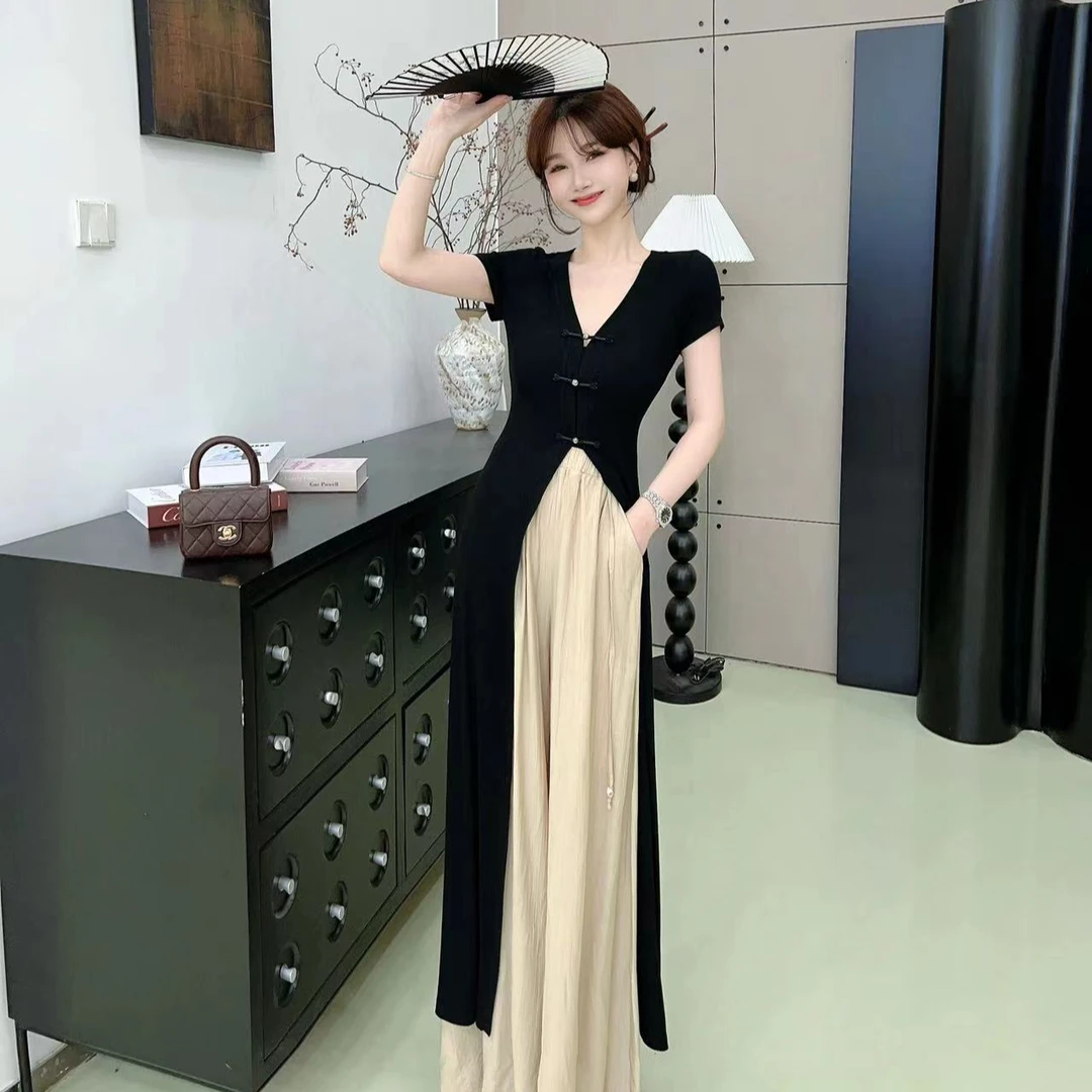 《素色写意》国风盘扣禅意穿搭