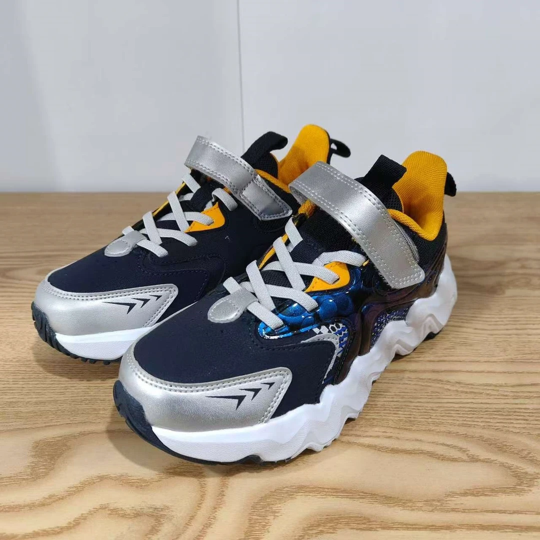 (微脏) 秋冬皮面儿童休闲运动鞋 3524-111