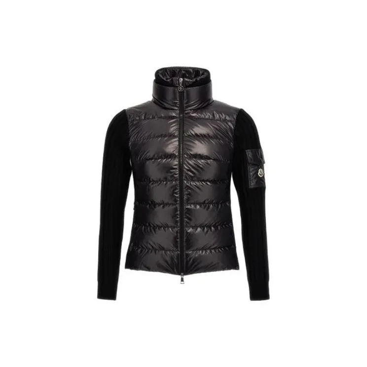 奢邦/Moncler 休闲宽松立领拉链纯色夹克外套