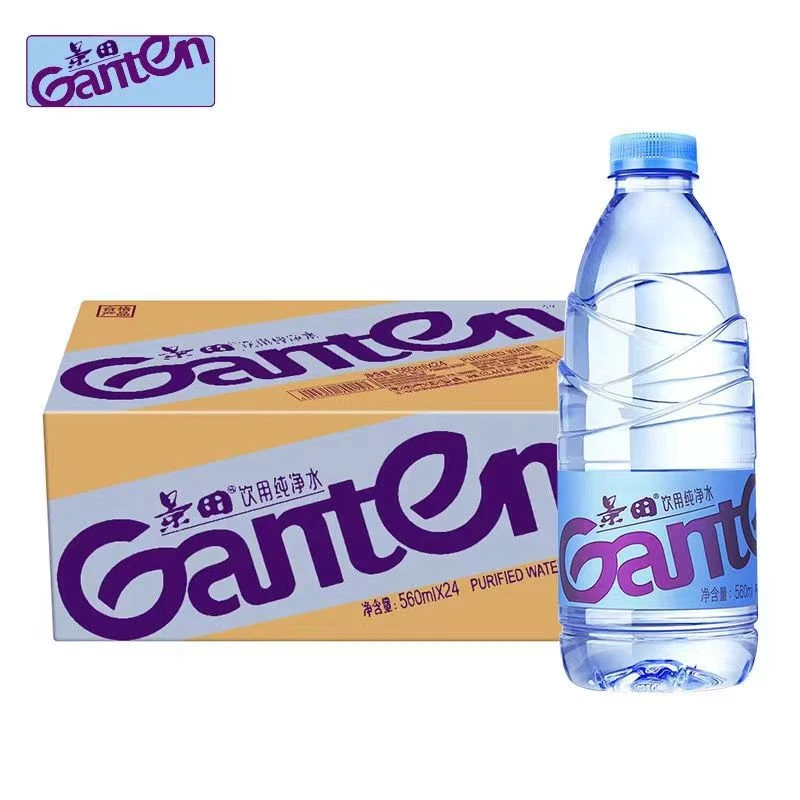 景田饮用纯净水560ml*24瓶/整箱