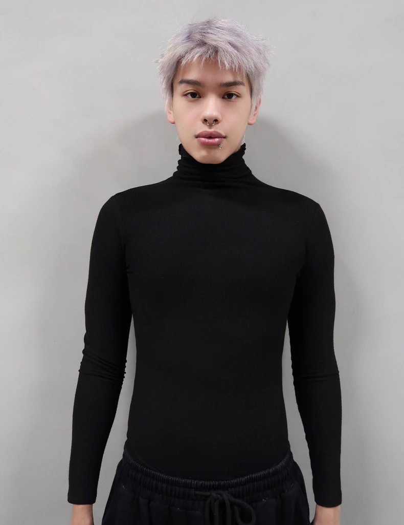 【DB QUEEN原创】MANDALA设计磨毛高领堆堆领百搭男女同款打底衣