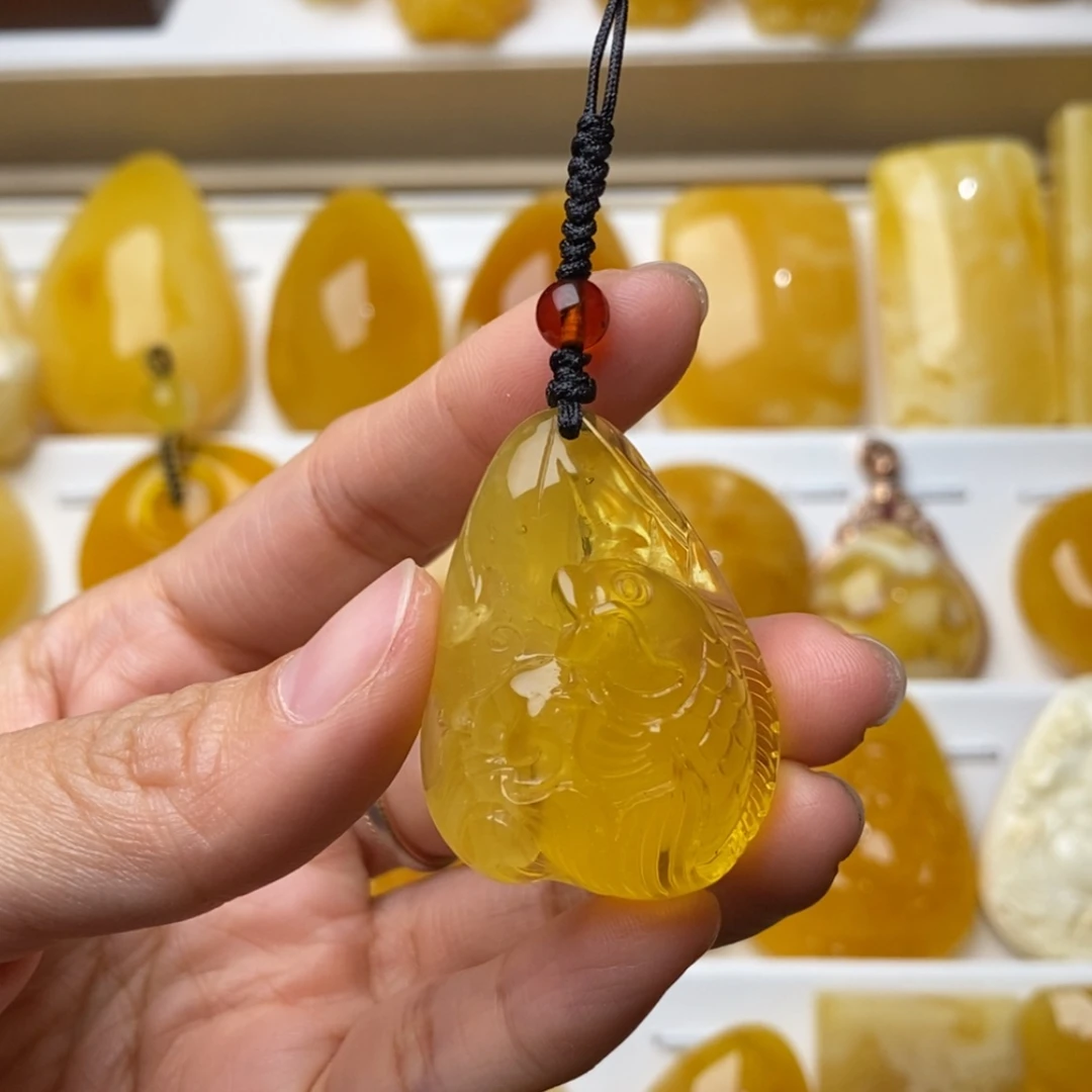 【闪购商品】蜜蜡颈饰未镶嵌妳**子