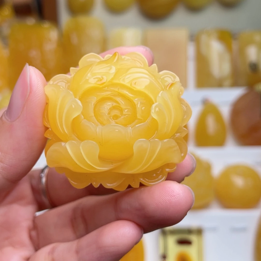 【闪购商品】蜜蜡颈饰未镶嵌妳**子