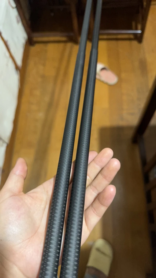 甲鱼枪竿胚主碳布M40x加T1100加六轴装饰布，磨砂亚光（竿梢3.6）