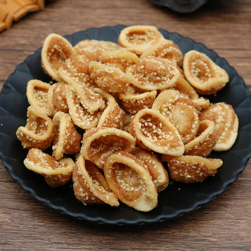 善美源猫耳朵饼干独立包装猫耳酥怀旧美味休闲小零食猫耳朵零食